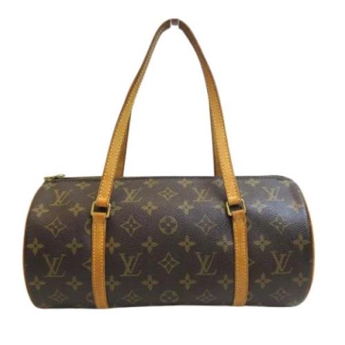 Pre-owned Canvas louis-vuitton-bags Louis Vuitton Vintage , Brown , Da...