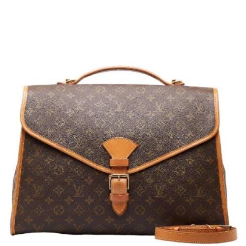 Pre-owned Canvas louis-vuitton-bags Louis Vuitton Vintage , Brown , Da...