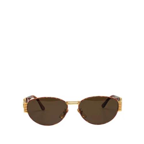 Pre-owned Plastic sunglasses Fendi Vintage , Brown , Dames