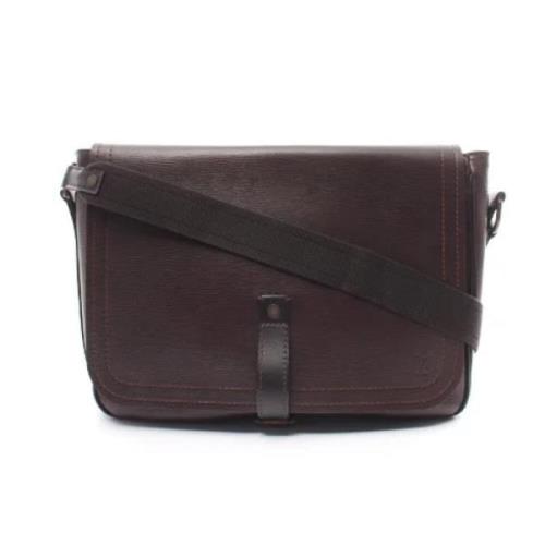 Pre-owned Leather louis-vuitton-bags Louis Vuitton Vintage , Brown , D...