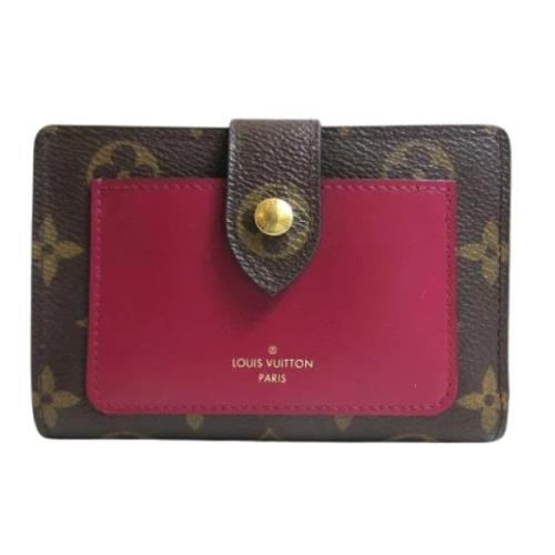 Pre-owned Canvas wallets Louis Vuitton Vintage , Pink , Dames