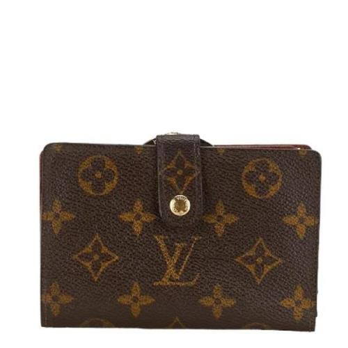 Pre-owned Canvas wallets Louis Vuitton Vintage , Brown , Dames