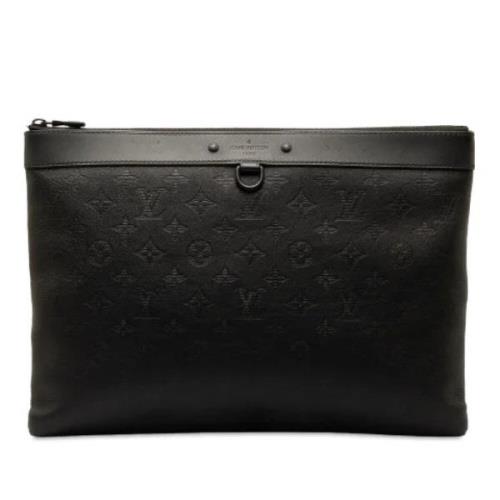 Pre-owned Leather louis-vuitton-bags Louis Vuitton Vintage , Black , D...