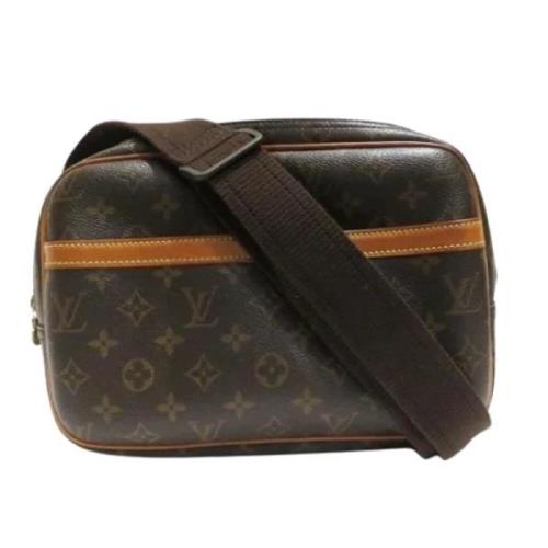 Pre-owned Canvas louis-vuitton-bags Louis Vuitton Vintage , Brown , He...