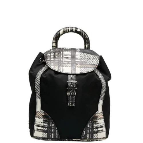 Pre-owned Canvas backpacks Prada Vintage , Black , Dames