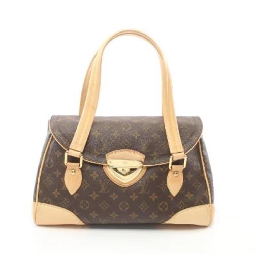 Pre-owned Canvas louis-vuitton-bags Louis Vuitton Vintage , Brown , Da...