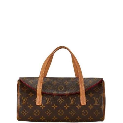 Pre-owned Canvas louis-vuitton-bags Louis Vuitton Vintage , Brown , Da...