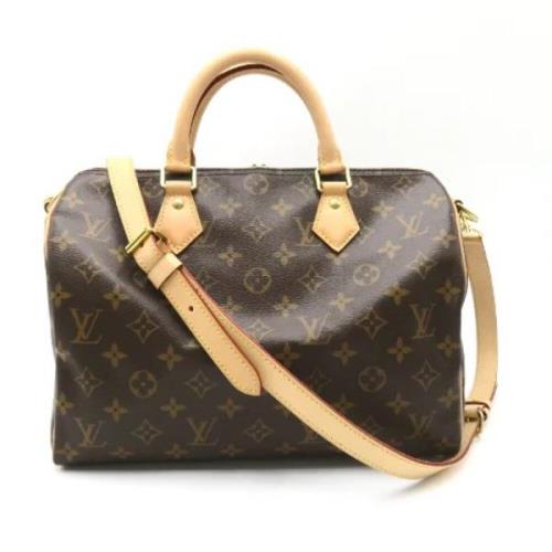 Pre-owned Canvas louis-vuitton-bags Louis Vuitton Vintage , Brown , Da...