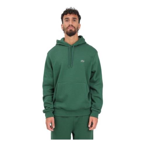 Groene Hoodie Lacoste , Green , Heren