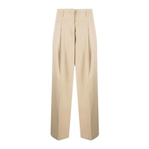 Studded Star Trousers Golden Goose , Beige , Dames