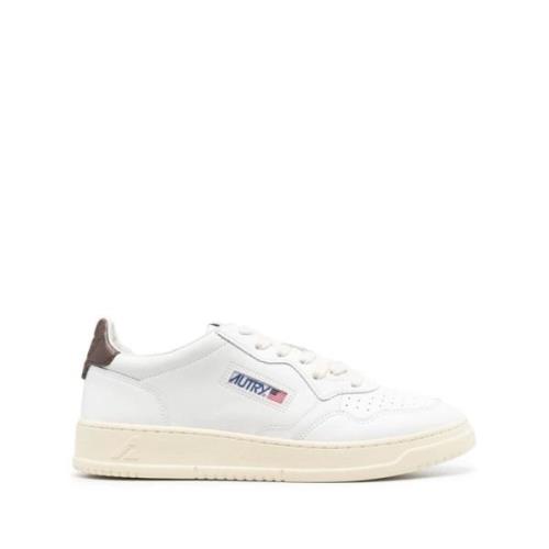 Witte Medalist Lage Sneakers Autry , White , Heren