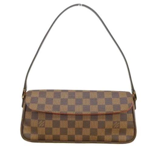 Pre-owned Canvas louis-vuitton-bags Louis Vuitton Vintage , Brown , Da...