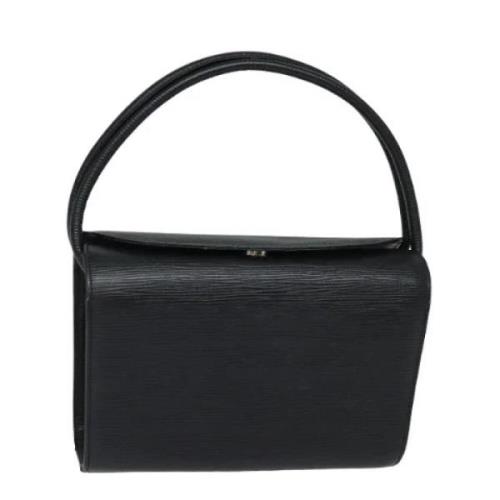 Pre-owned Leather handbags Fendi Vintage , Black , Dames