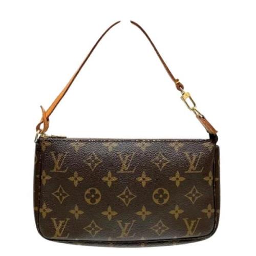 Pre-owned Canvas louis-vuitton-bags Louis Vuitton Vintage , Brown , Da...