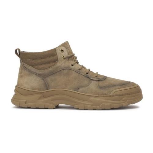 Sneakers met een hoge bovenkant op een verhoogde zool Kazar , Beige , ...