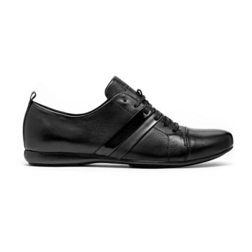 Zwarte heren derby schoenen Kazar , Black , Heren