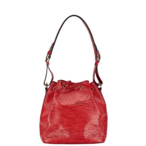 Pre-owned Leather louis-vuitton-bags Louis Vuitton Vintage , Red , Dam...