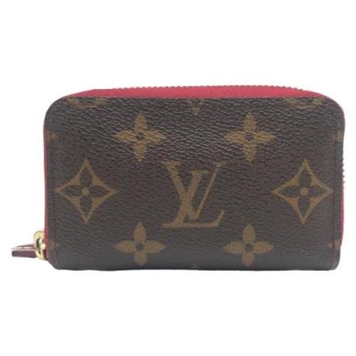 Pre-owned Canvas wallets Louis Vuitton Vintage , Brown , Dames