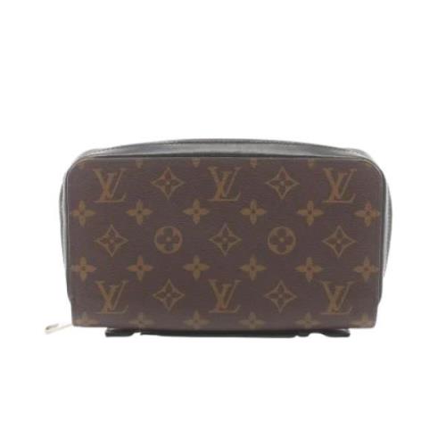 Pre-owned Canvas wallets Louis Vuitton Vintage , Brown , Dames