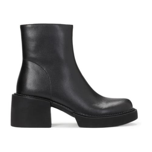 Dames zwarte booties Kazar , Black , Dames