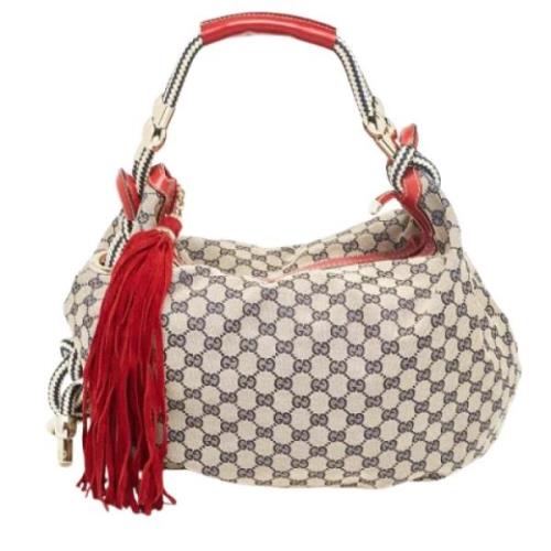 Pre-owned Canvas handbags Gucci Vintage , Red , Dames