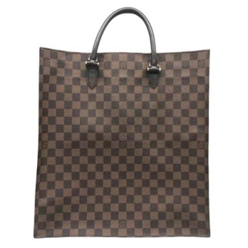 Pre-owned Canvas louis-vuitton-bags Louis Vuitton Vintage , Brown , Da...