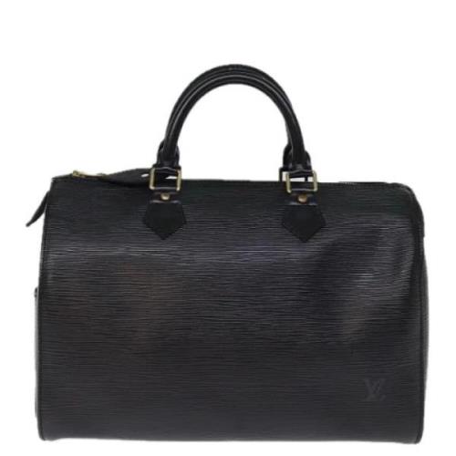 Pre-owned Leather louis-vuitton-bags Louis Vuitton Vintage , Black , D...