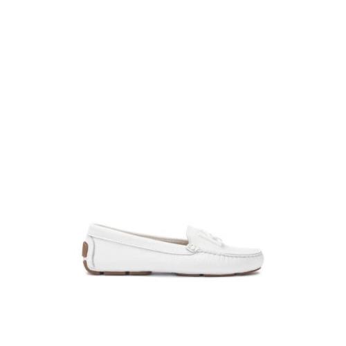 Dames witte mocassins Kazar , White , Dames