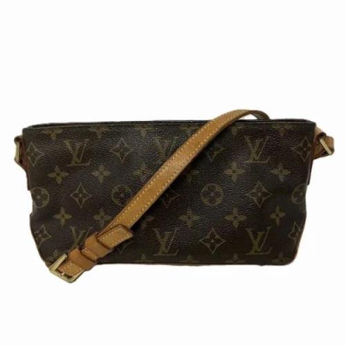 Pre-owned Canvas louis-vuitton-bags Louis Vuitton Vintage , Brown , Da...