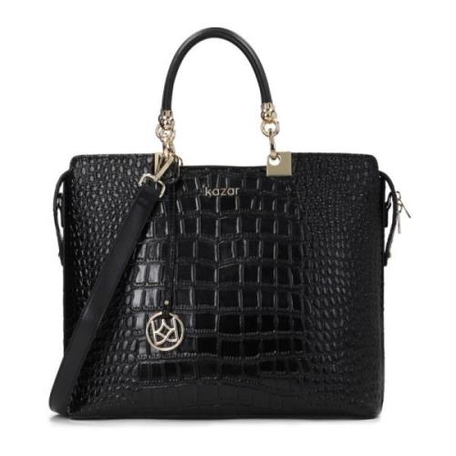 Dame zwarte tas Kazar , Black , Dames