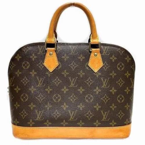 Pre-owned Canvas louis-vuitton-bags Louis Vuitton Vintage , Brown , Da...