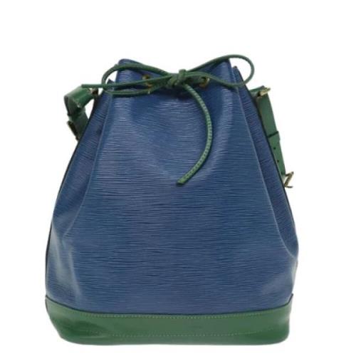 Pre-owned Leather louis-vuitton-bags Louis Vuitton Vintage , Blue , Da...