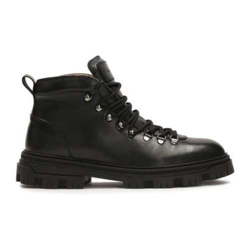 Veterschoenen op een geprofileerde zool Kazar , Black , Heren