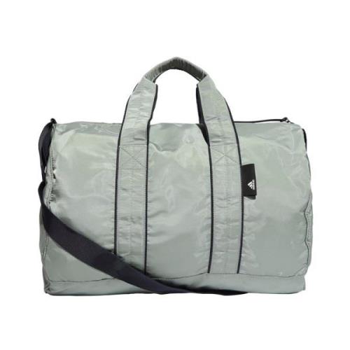 Studio Duffel Tas Groen/Blauw/Wit Adidas , Gray , Unisex