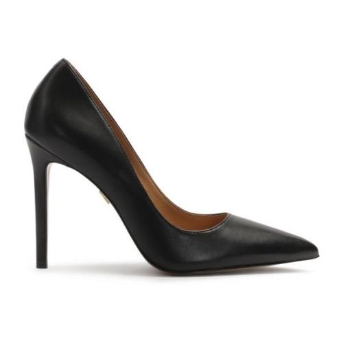 Zwarte klassieke stiletto pumps Kazar , Black , Dames