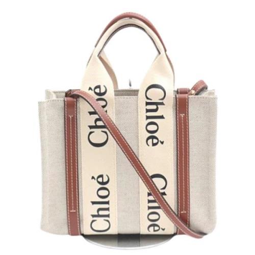 Pre-owned Canvas handbags Chloé Pre-owned , Brown , Dames