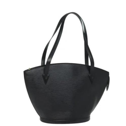 Pre-owned Leather louis-vuitton-bags Louis Vuitton Vintage , Black , D...