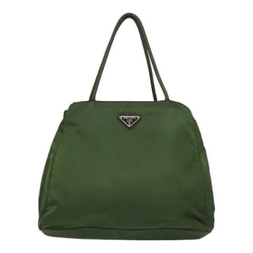 Pre-owned Fabric prada-bags Prada Vintage , Green , Dames