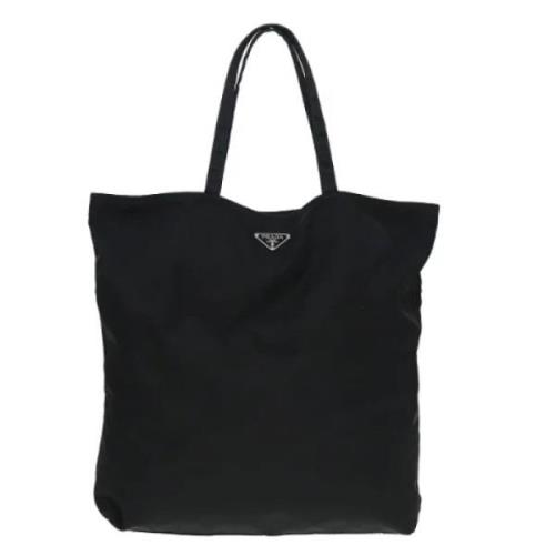 Pre-owned Fabric totes Prada Vintage , Black , Dames