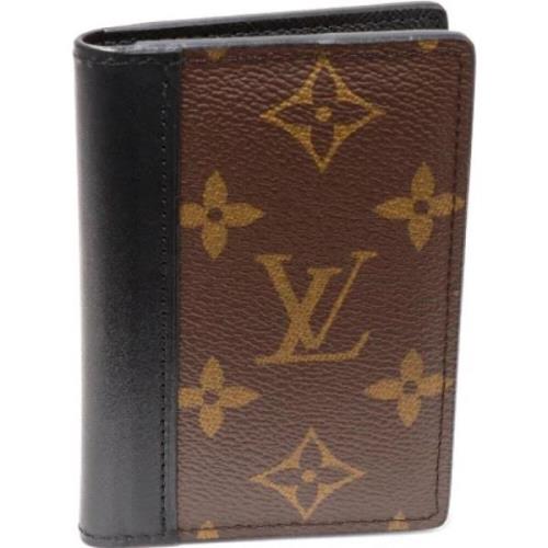 Pre-owned Canvas wallets Louis Vuitton Vintage , Brown , Dames