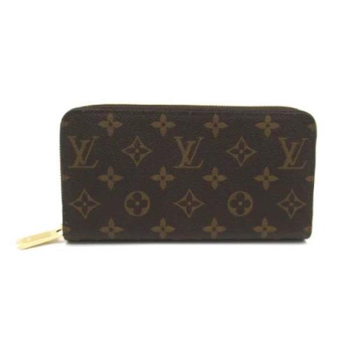 Pre-owned Canvas wallets Louis Vuitton Vintage , Brown , Dames