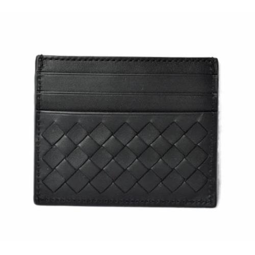 Pre-owned Leather wallets Bottega Veneta Vintage , Black , Heren