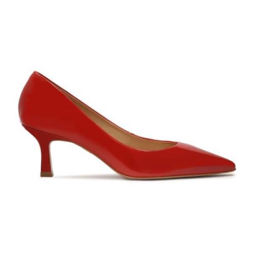 Rode gelakte pumps Kazar , Red , Dames