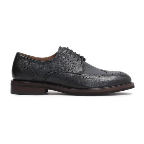 Navy Brogues Stijl Derby Schoenen Kazar , Blue , Heren