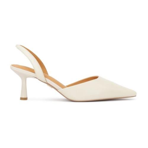 Cutout pumps met open bovenkant en open hakken Kazar , White , Dames