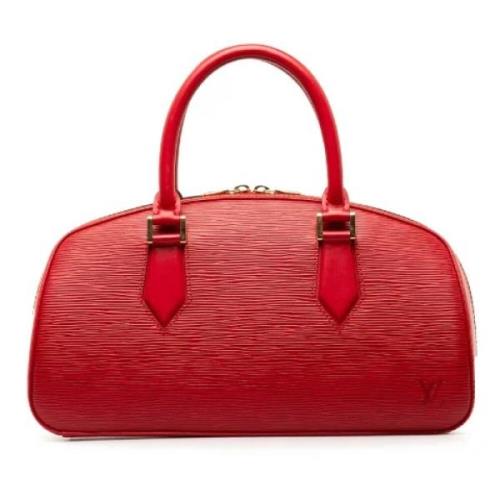 Pre-owned Leather louis-vuitton-bags Louis Vuitton Vintage , Red , Dam...