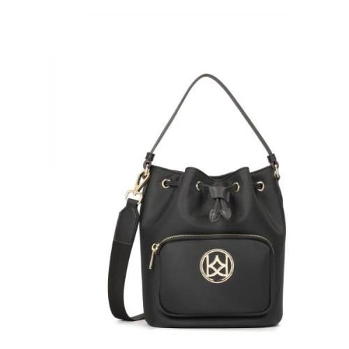 Tas met een band Kazar , Black , Dames