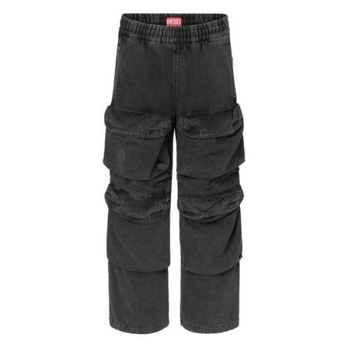 Cargo Werkbroek Diesel , Gray , Heren