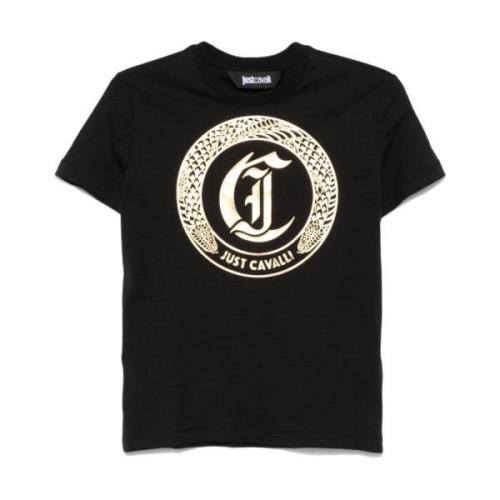 Zwarte T-shirts en Polos ***cv Just Cavalli , Black , Dames