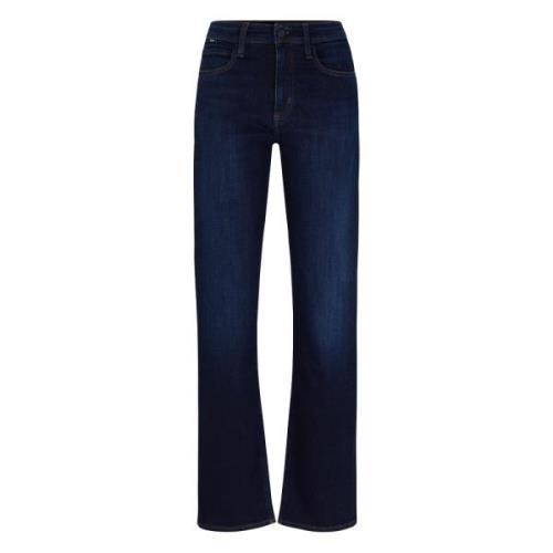 Parkway Straight Fit Denim Jeans Hugo Boss , Blue , Dames